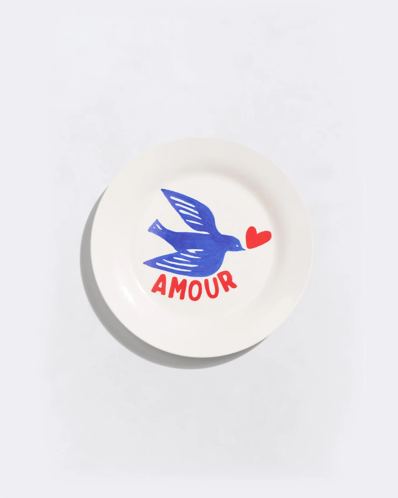 VOEUX - L'assiette Amour en porcelaine